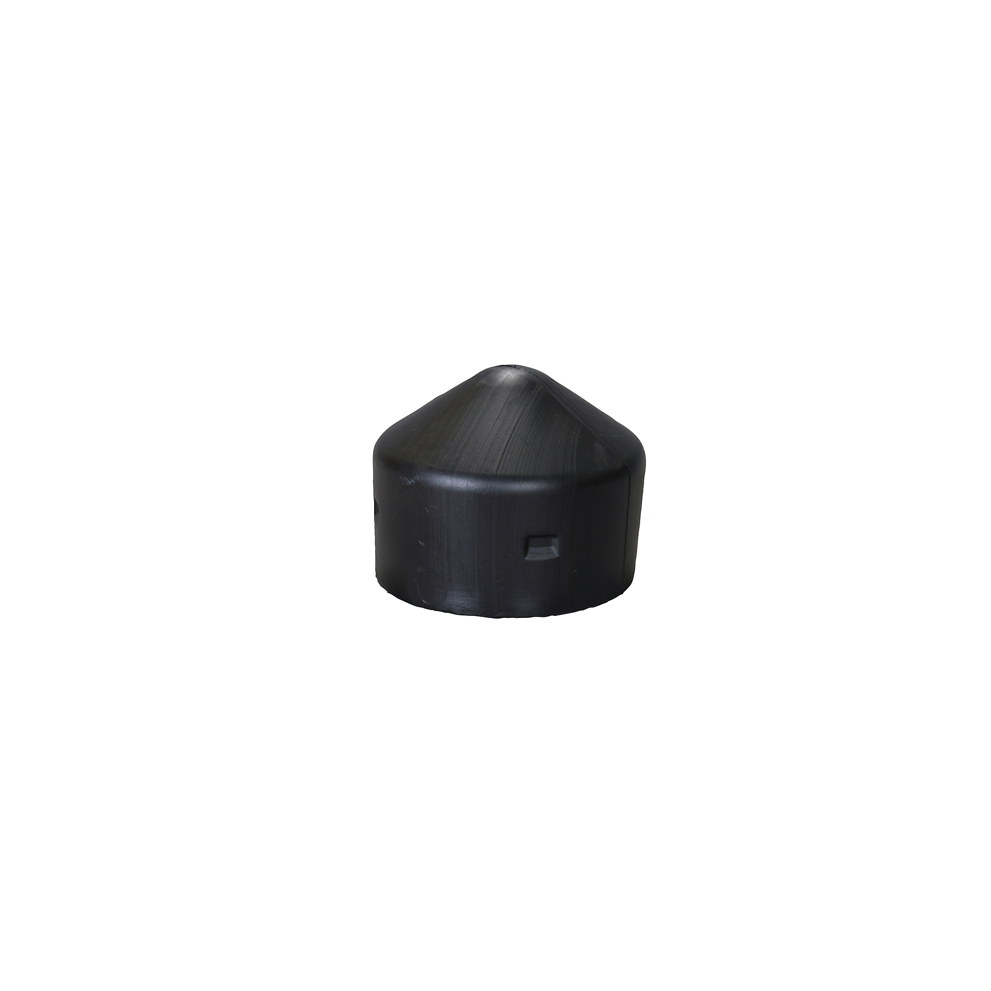 Eagle Round Plastic Post Cap — 5-7/8in. Outside Diameter, Black, Fits 4in., 5in. & 6in. Round Steel Bollards, Model# 1758